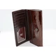 Жіночий шкіряний гаманець Wanlima w71041560014b1 Coffee - изображение 5