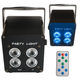 Reflektor sceniczny Light4Me Accu Par RGBWA-UV LED Akumulatorowy (5908249834422) - obraz 2