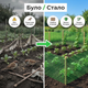 Сітка AgroStar 2х20м пластикова огороджувальна для огорожі дачі забору екструдована комірка 20×20мм - зображення 5