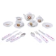 Детский набор посуды Tea set Bambi 868-E6-3 фарфор, 17 предметов - изображение 2