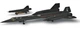 Збірна модель 1:72 літак SR-71A Blackbird Revell 15810 - зображення 3