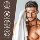 Подарунковий набір косметики для чоловіків Body & Earth , 8 предметів, тревел кейс.Набори для ванни та душу - зображення 6