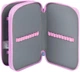 Пенал школьный Kite Hello Kitty 2 отделения 20x12x4.5 см Голубой с розовым (HK26-623) - изображение 6