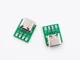 Набір роз'ємів USB Type-C 3.1 16-pin на платі для монтажу (5 шт.) - зображення 4
