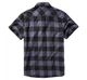 Рубашка мужская фланелевая с коротким рукавом Brandit 3XL black/grey (4032.28.3XL) - изображение 2