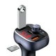Автомобильный Bluetooth FM-трансмиттер McDodo CC-5950 72W USB-A + USB-C с дисплеем и быстрой зарядкой Black - изображение 2