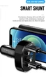 FM-трансмиттер с Bluetooth и зарядкой 3.1A два USB Type-A 18Вт черный XO BCC02 - изображение 5