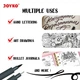 Набор линеров Joyko DP-298S 6шт. (0,1; 0,3; 0,5; 0,8; 2,0; BR) черные - изображение 7