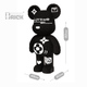 Supreme конструктор 3д для дорослих і дітей ArcaneBrick "Black" 92 см супрем збірний ведмідь конструктор magic blocks суприм - зображення 5