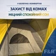 Палатка семейная кемпинговая F&R ART NO.1455 4-6 мест с тамбуром, 2-комнатная, туристическая, водостойкая - изображение 7