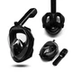 Полнолицевая маска для снорклинга Tribord Easybreath L/XL с креплением для камеры Черный - изображение 6