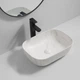 Раковина у ванну накладна Mixxus Premium DIVERSE-0112 MARBLE 455х325х135 мм MP6543 - зображення 7