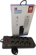 Сетевой фильтр XoKo SP-8-4-2 (F34U), 2м, 8 розеток, 4 USB-A, 2 USB-C порта Черный (XK-SP-8-4-2-BK) - изображение 5