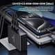 Быстрое зарядное устройство ASOMETECH GaN 100W QC4.0 PD3.0 3хTypeC+USB для iPhone, iPad, MacBook, Samsung, Xiaomi, Huawei, для ноутбуков (RCE-10001) - изображение 5