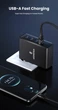 Быстрое зарядное устройство ASOMETECH GaN 100W QC4.0 PD3.0 3хTypeC+USB для iPhone, iPad, MacBook, Samsung, Xiaomi, Huawei, для ноутбуков (RCE-10001) - изображение 12
