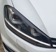 Реснички (накладки фар) Volkswagen Golf 7 черный глянец - изображение 4
