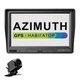GPS Навігатор Azimuth S77 + Back Cam DVR 1080P Android з вантажними картами - изображение 1