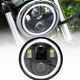 Светодиодная фара для мотоцикла Harley Sportster Dyna Iron 883 Triumph 5.75 дюйма - изображение 1