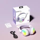 Беспроводные наушники с кошачьими ушками CATEAR SY-R2, RGB-подсветка, Bluetooth 5.4, микрофон, AUX / microSD, Фиолетовые - изображение 7