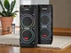 Колонка ZXX Bluetooth 100 Вт акумуляторна 2 мікрофони пульт портативна з підсвічуванням 7000 мАг чорна (O6SS) - зображення 5