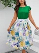 Жіночий Костюм (блуза+спідниця) SHEIN 923325-1 2XL комбінований (2000005279522) - зображення 3