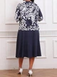 Жіночий Костюм (сукня+блейзер) SHEIN 918385-3 3XL синій (2000005252556) - изображение 2