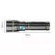 Ліхтар ручний YEMAO YM-G600 TG 60 W, АКБ 4x181350, Power Bank, ЗП Type-C, zoom, кейс - зображення 3