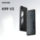 Механическая игровая клавиатура MCHOSE K99 V3 с комбинированным подключением и RGB подсветкой, Mountains Gradient - изображение 2