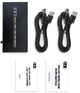USB 3.0 + HDMI 2K 4K свитч KVM 2 роз'єму/порту вхід, 4 порту вихід для мишки, клавіатури, Scanner Printer Sharing Switch Світч Чорний - зображення 5