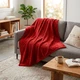 Плед флисовый Soft Me Diamond Красный 130х180 см (70030205-02) - изображение 4