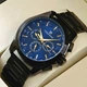 Чоловічий механічний годинник Forsining Walker Limited Blue & Black - изображение 2