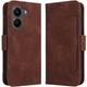 Чохол-книжка з кишеньками Deexe Wallet Stand для Xiaomi Poco X8 Pro - Brown - зображення 1