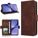 Чохол-книжка з кишеньками Deexe Wallet Stand для Xiaomi Poco X8 Pro - Brown - зображення 8
