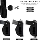 Універсальна двостороння кобура поясна IWB/OWB (правша/лівша) нейлон 1000D Glock (17, 19, 43), ПМ, Форт - зображення 4