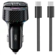 FM-трансмітер модулятор XO BCC17 Smart Bluetooth MP3 (USB-A/USB-C PD30W LED) в машину + кабель Type-C - Type-C Чорний - изображение 1