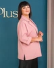 Піджак Alenka Plus 2075-4, 58, рожевий - изображение 2