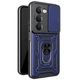 Чехол Fiji Camera Defence для Xiaomi Redmi 15 бампер с защитой камеры и подставкой Dark Blue - изображение 1