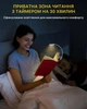 Лампа акумуляторна Glocusent A20 16 LED Гнучка металева Clip ніжка з прищіпкою для читання книг з таймером Purple (2122466) - изображение 14