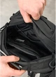 Чоловіча тканинна сумка бананка через плече SAMBAG Чорний (54950301517) - зображення 12