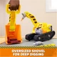 Щенячий патруль Бульдозер Крепыша Paw Patrol Rubble & Crew Ultimate Tool Deluxe Bulldozer PP45 - изображение 6