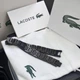 Мужской браслет LACOSTE нержавеющая сталь универсальный Черный (LUX1434) - изображение 4