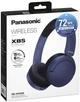 Гарнітура Panasonic бездротова накладна синя пластикова для спорту 140 г (683021) - зображення 6