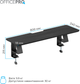 Столик для ноутбука/монитора Officepro MR123B Black - изображение 9
