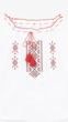 Рубашка вышиванка для девочки Козачок МАРТА 116 см Красный shop (2000999401411) - изображение 2