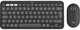 IT набор Logitech Клавиатура и мышь пластик 124х59х107 мм Серый (681473) - изображение 1