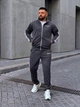 Мужской спортивный костюм с лампасами серого цвета 37550 L-XL - изображение 3
