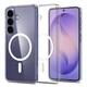 Чехол Spigen Ultra Hybrid MagFit (Qi2 Compatible) для Samsung Galaxy S26+ Plus Clear White (ACS10709) - изображение 1