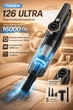 Автомобільний пилосос Yaoen 126 Ultra 110W 6000mAh (YVCNU6011B 5422) Чорний - зображення 1
