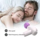 Міні-масажер Every Night Toys Candice біло-фіолетовий, 10 режимів роботи - изображение 2