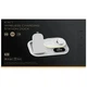 Безпровідна зарядка 4 в 1 Apple Watch iPhone AirPods, Бездротова Док-станція, Нічник Бездротовий зарядний пристрій Apple Watch - зображення 5